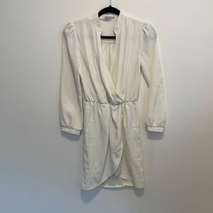 Simple & fun white dress from Tobi